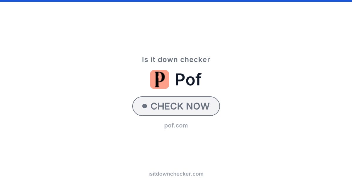 Is Plenty of Fish Down? Check Status Now | Is it down checker