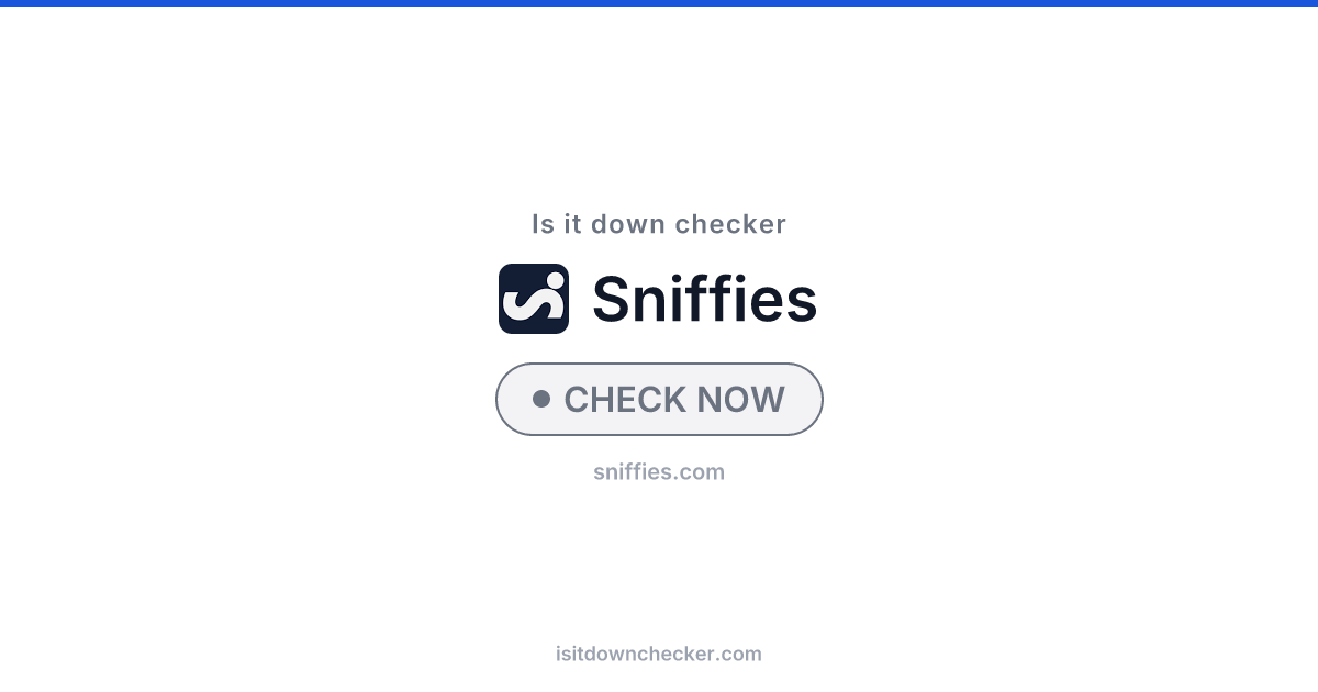 Is Sniffies Down? Check Dating Status Now | Is it down checker
